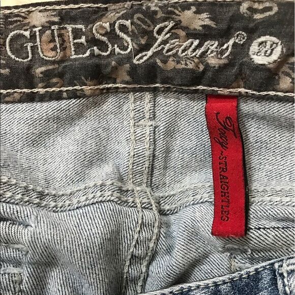 Guess Cut-Off Denim Shorts - Picture 6 of 9